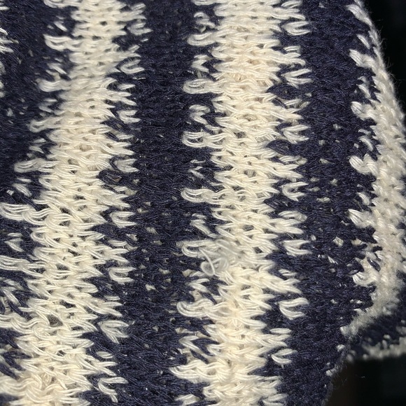 Papermoon navy and white striped sweater - Picture 5 of 5